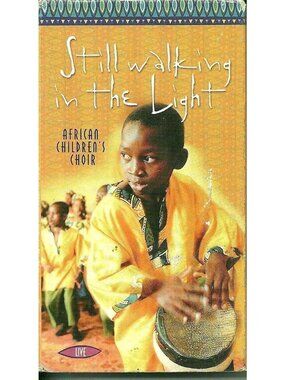 Vintage VHS Still Walking in the Light Live Tape African Children Choir Easter